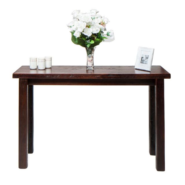 Wooden Walnut Console Table