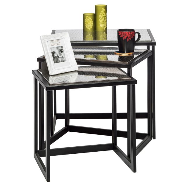 Stainless Steel Iron Nested Side Table