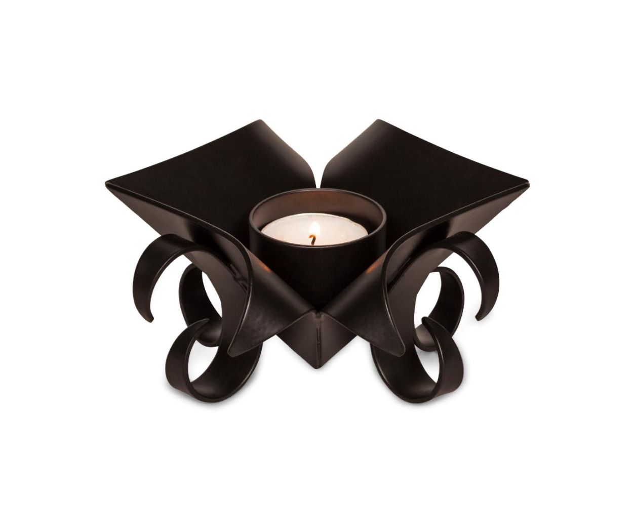 Metal tea deals light candle holders